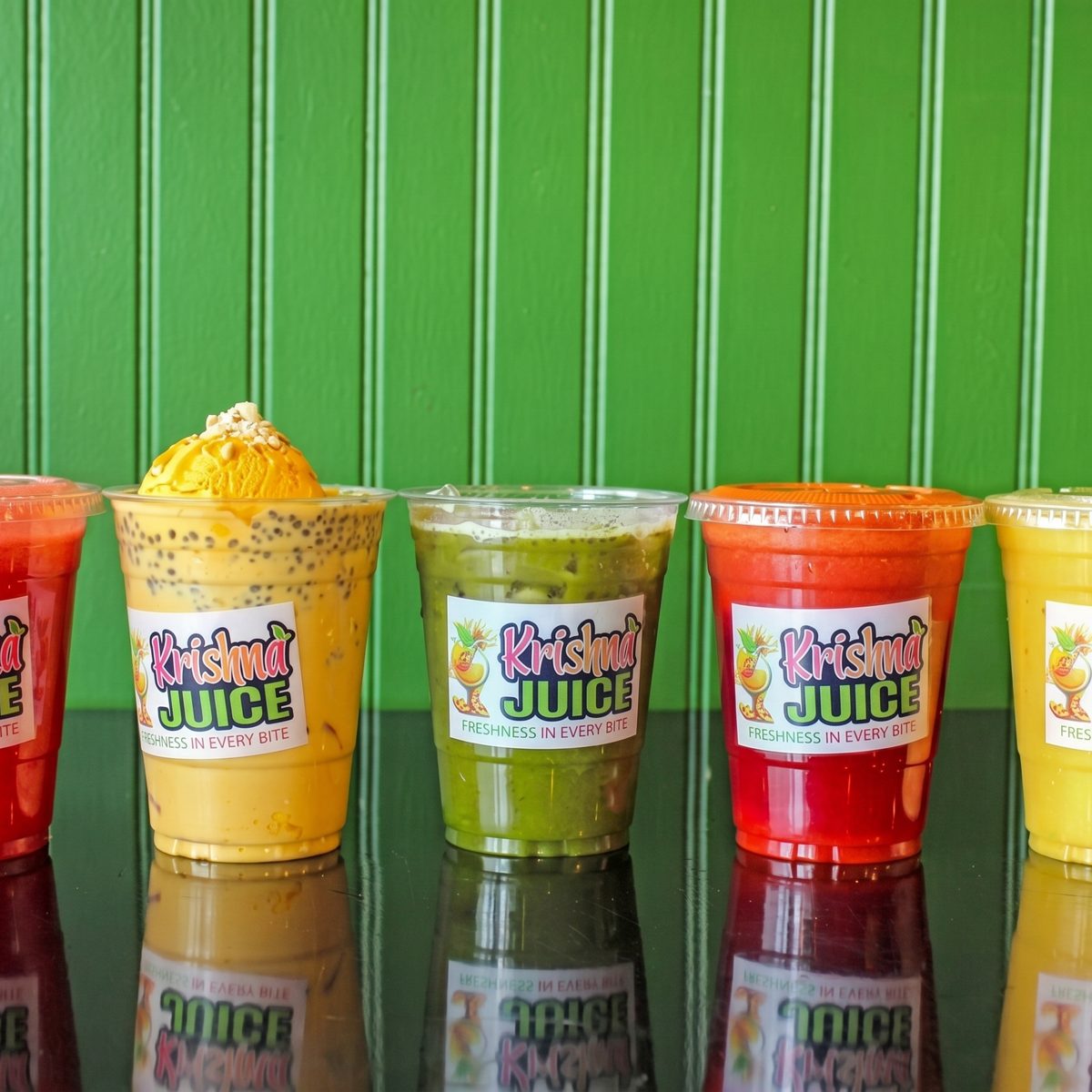 Drinks, Juices, and Sweet Options