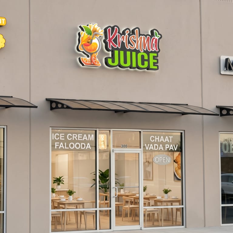 Welcome to Krishna Juice & Chaat – Richardson, TX