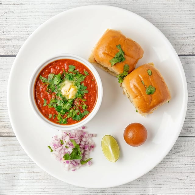 Lasun Pav Bhaji.