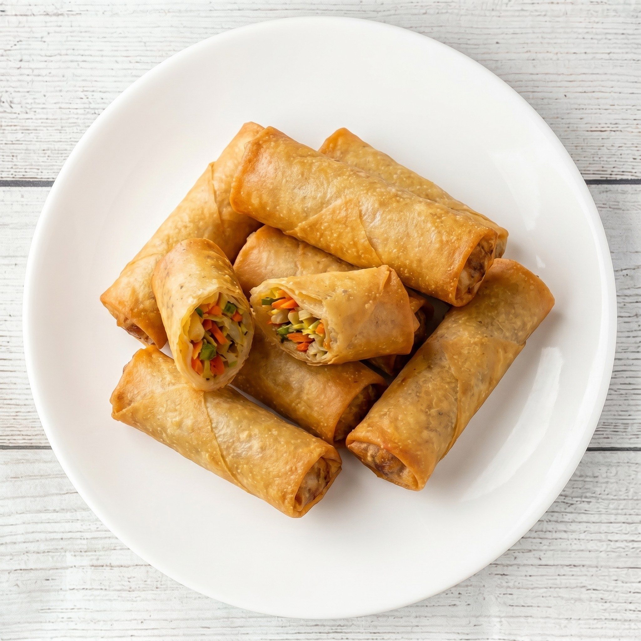 Veg Spring Rolls.