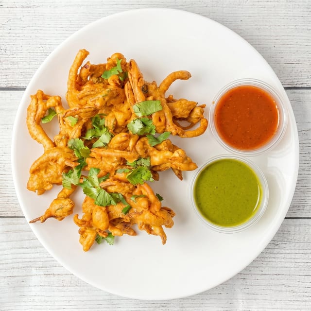 Onion Pakoda.