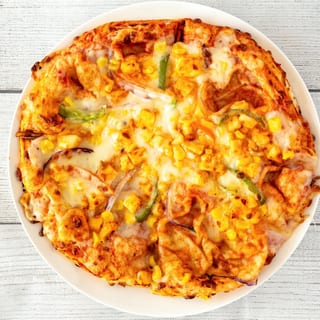 Corn and Paneer Pizza