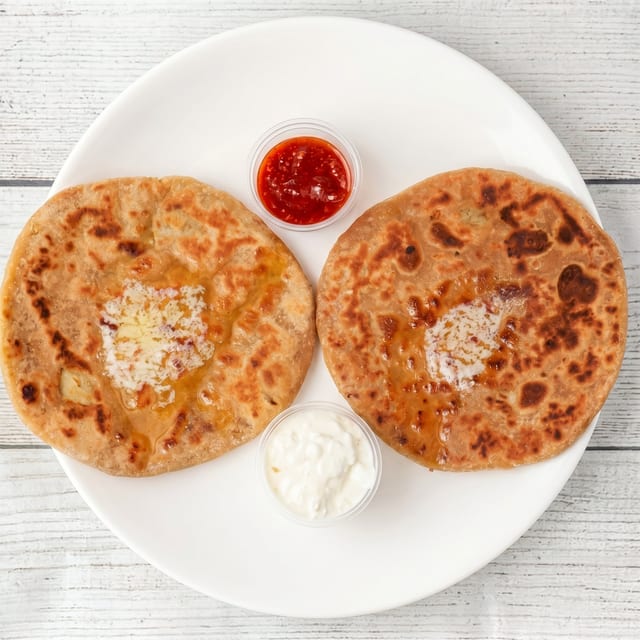 Aloo Paratha.