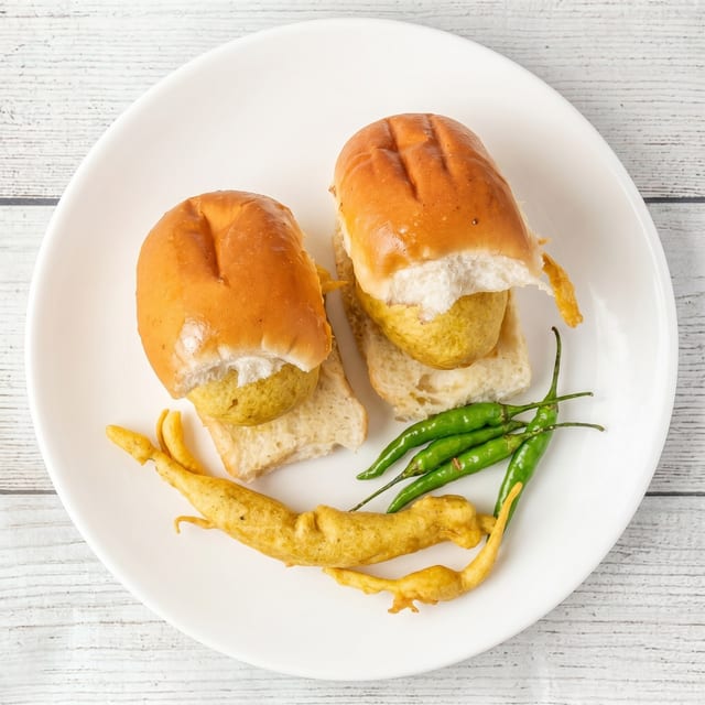 Regular Vada Pav.