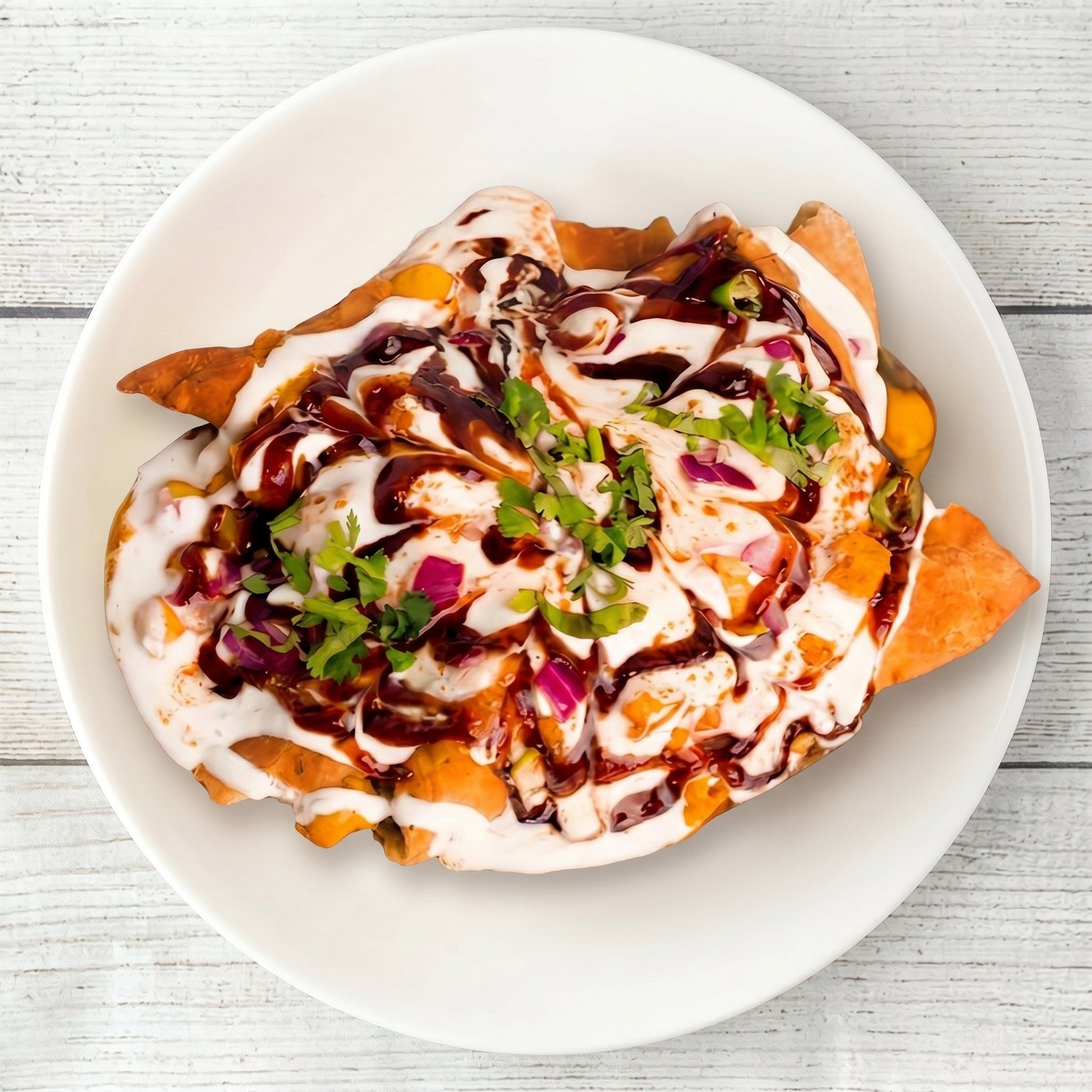 Samosa Chaat (Regular).