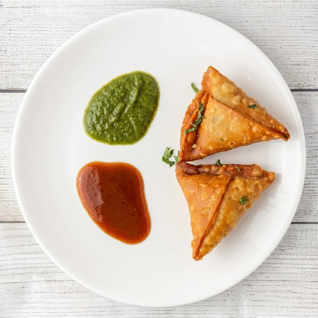 Samosa Plate.