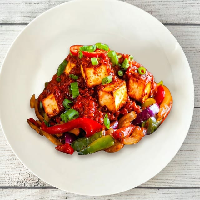 Chilli Paneer.