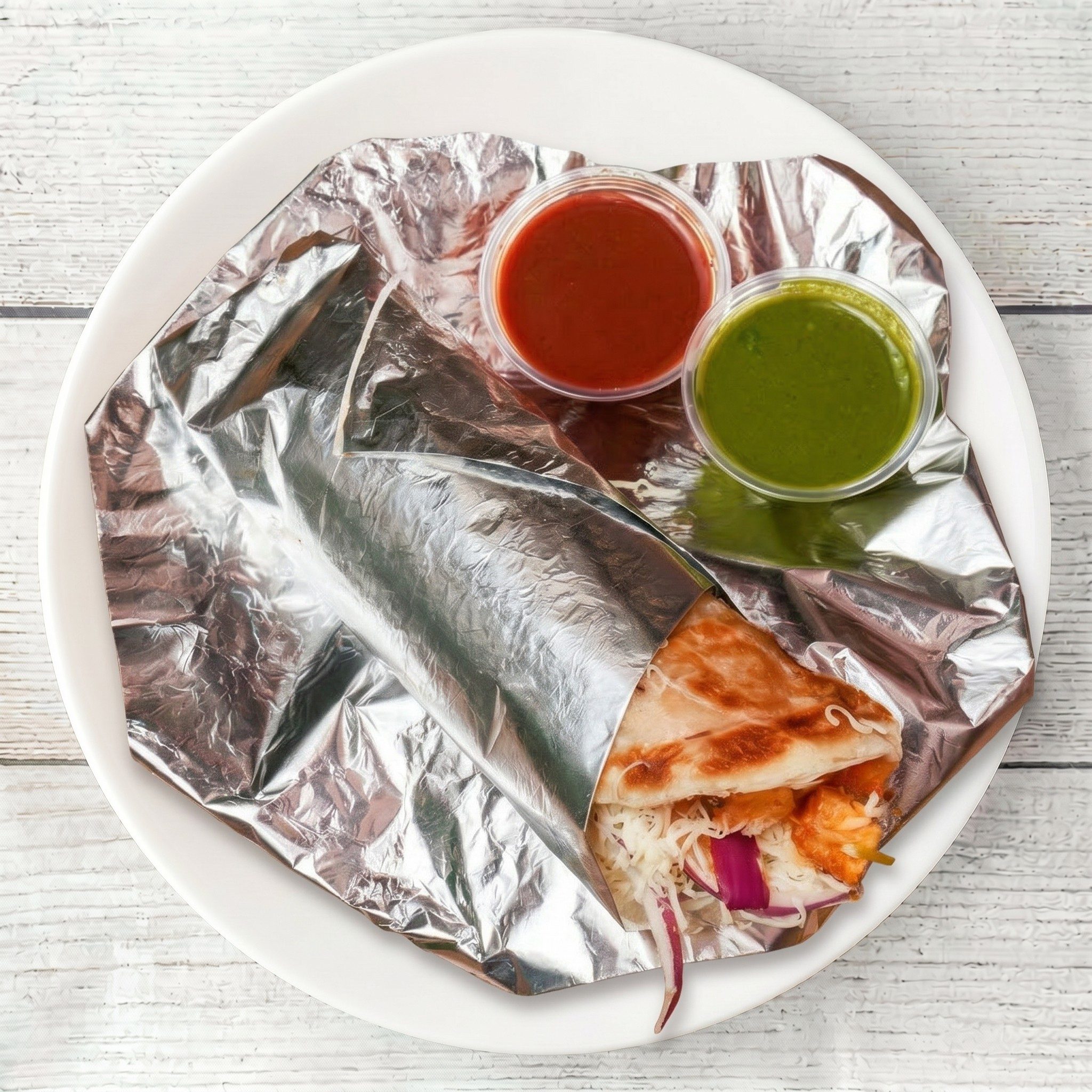 Paneer Frankie.