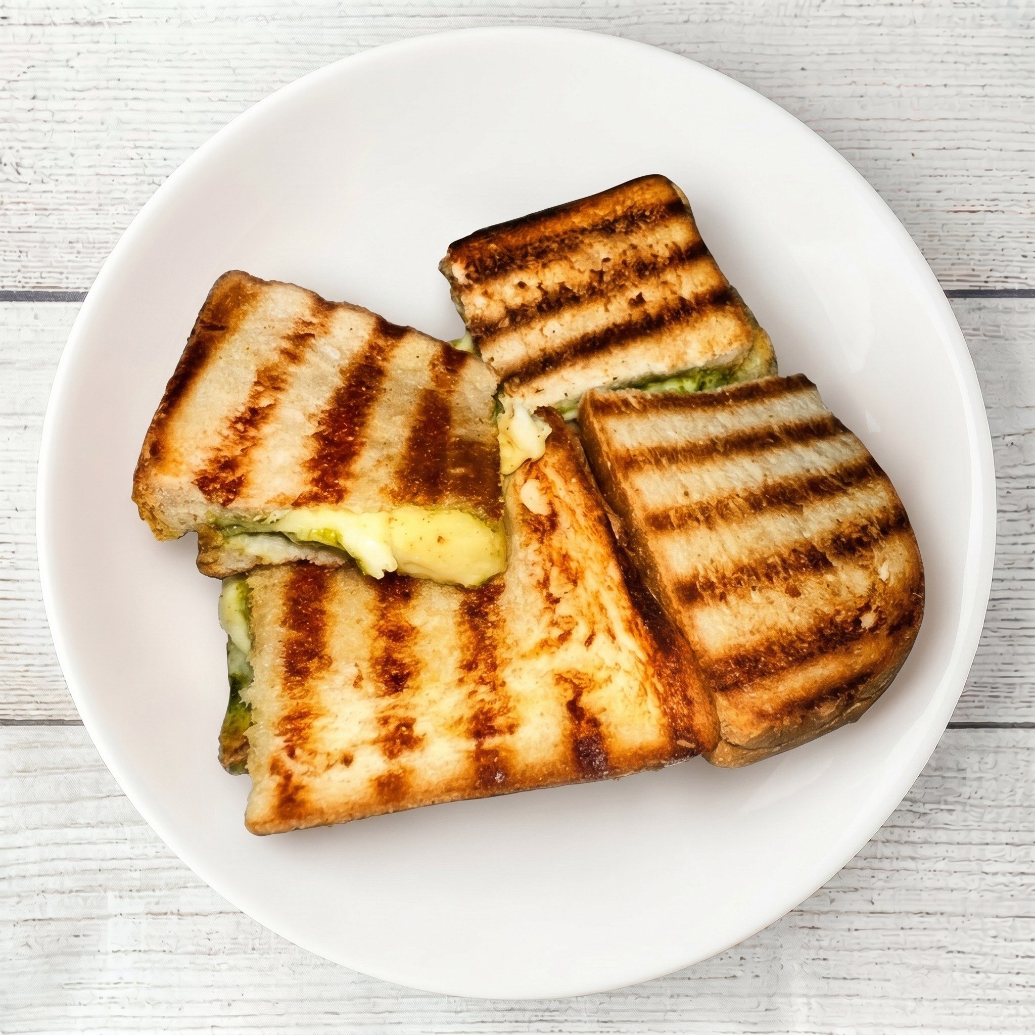 Chutney Cheese Grilled Sandwich.